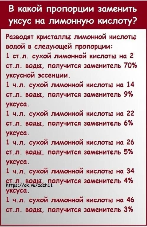 Как заменить уксус лимонной кислотой пропорции. Заменить уксус лимонной кислотой пропорции. Лимонная кислота вместо уксуса пропорции таблица. Соотношение уксуса и лимонной кислоты для консервации таблица.