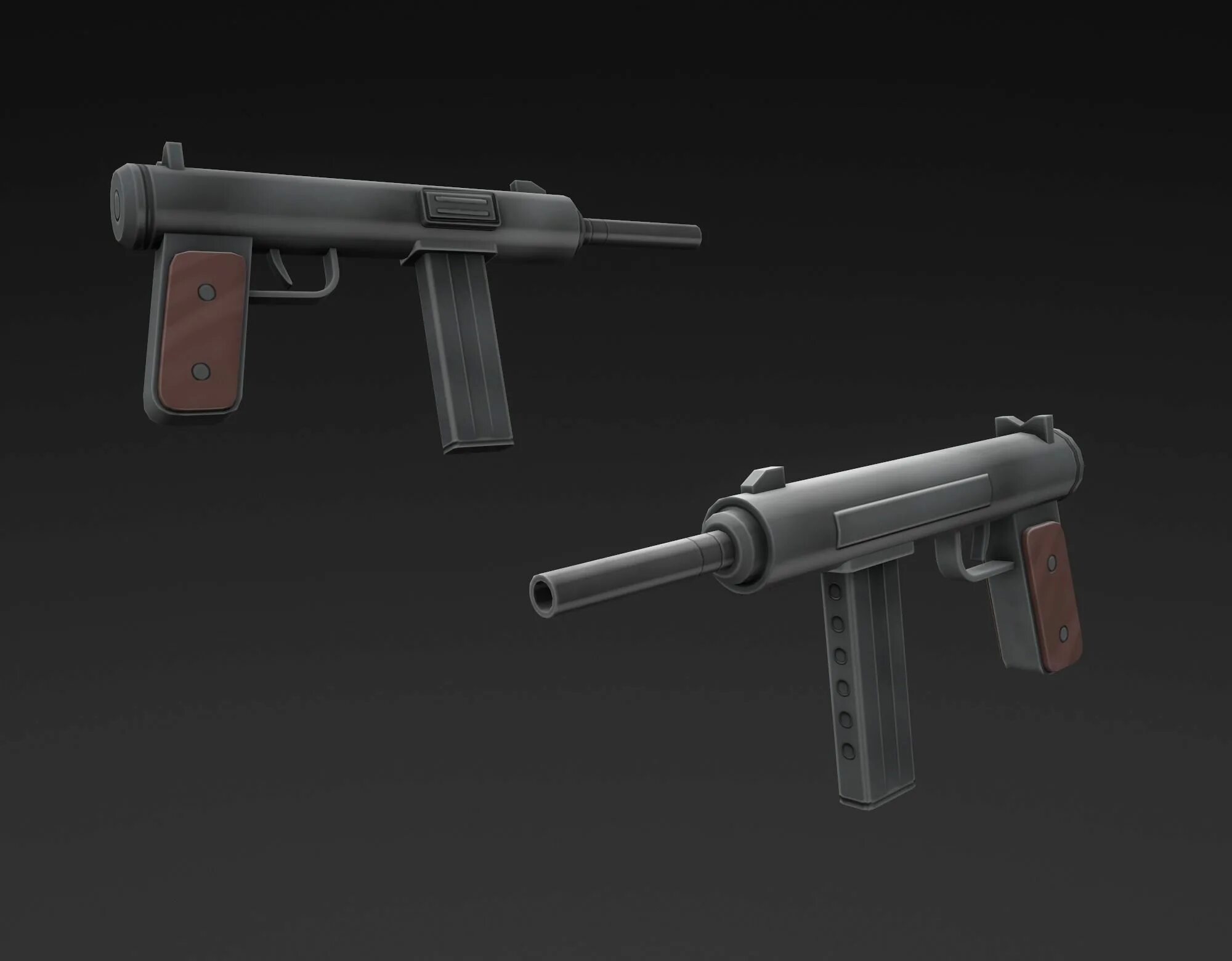 Simple guns. 3д модель Ган Юй. Симпл Ганс. Cartoon Guns 3д. Low Poly SMG.