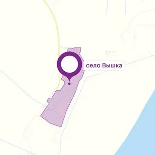 Село вышка карта