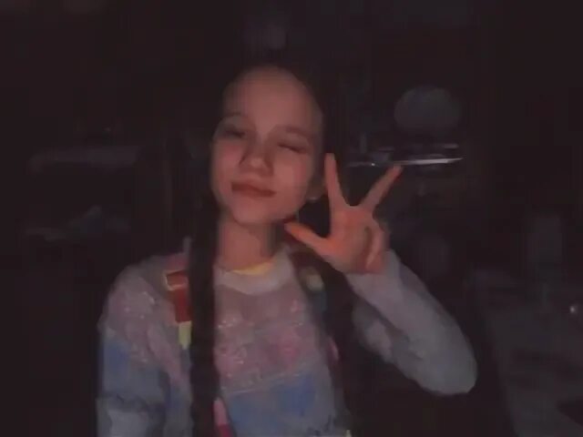 Настя устала
