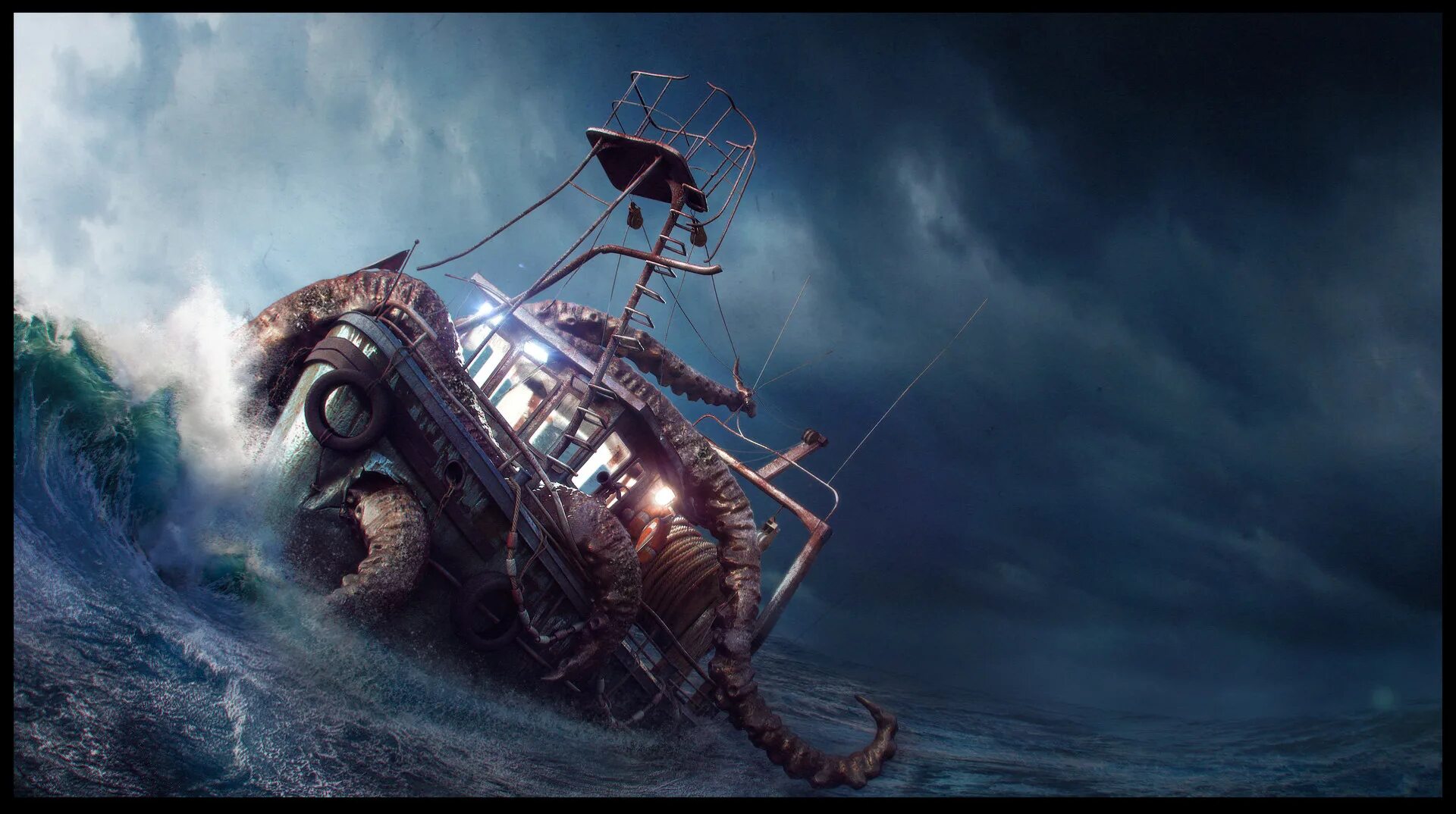 Kraken 13 at. Кракен в Норвегии. Кракен и корабль арт. Кракен Морское чудовище пираты Карибского. Кракен битва титанов.