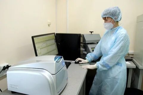 В ветеринарной лаборатории проводятся анализы