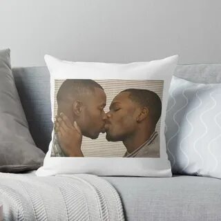 Black gay men kissing