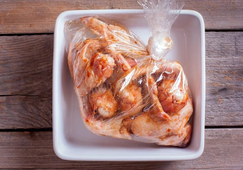 рецепты крылышек куриных в рукаве