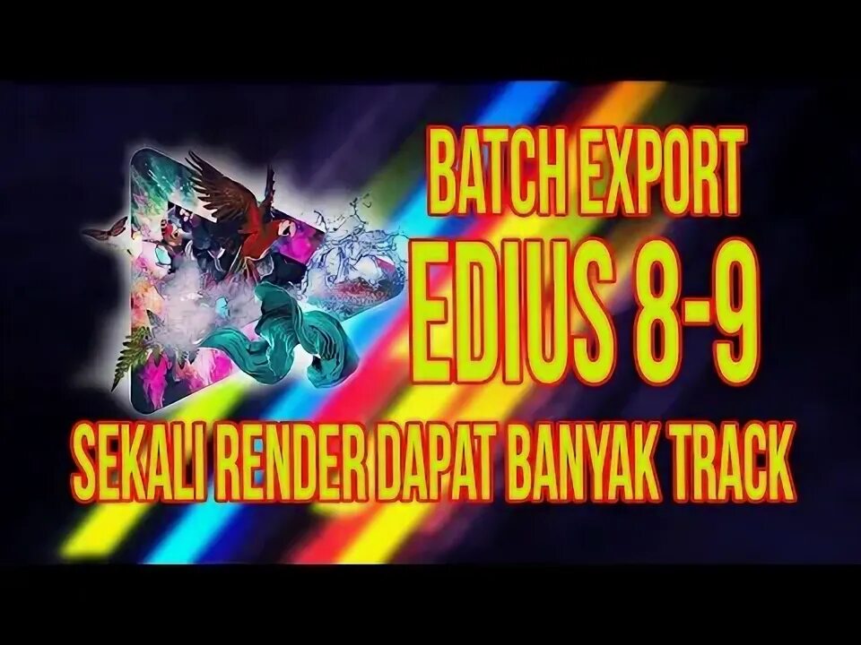 Batch export. Batch export