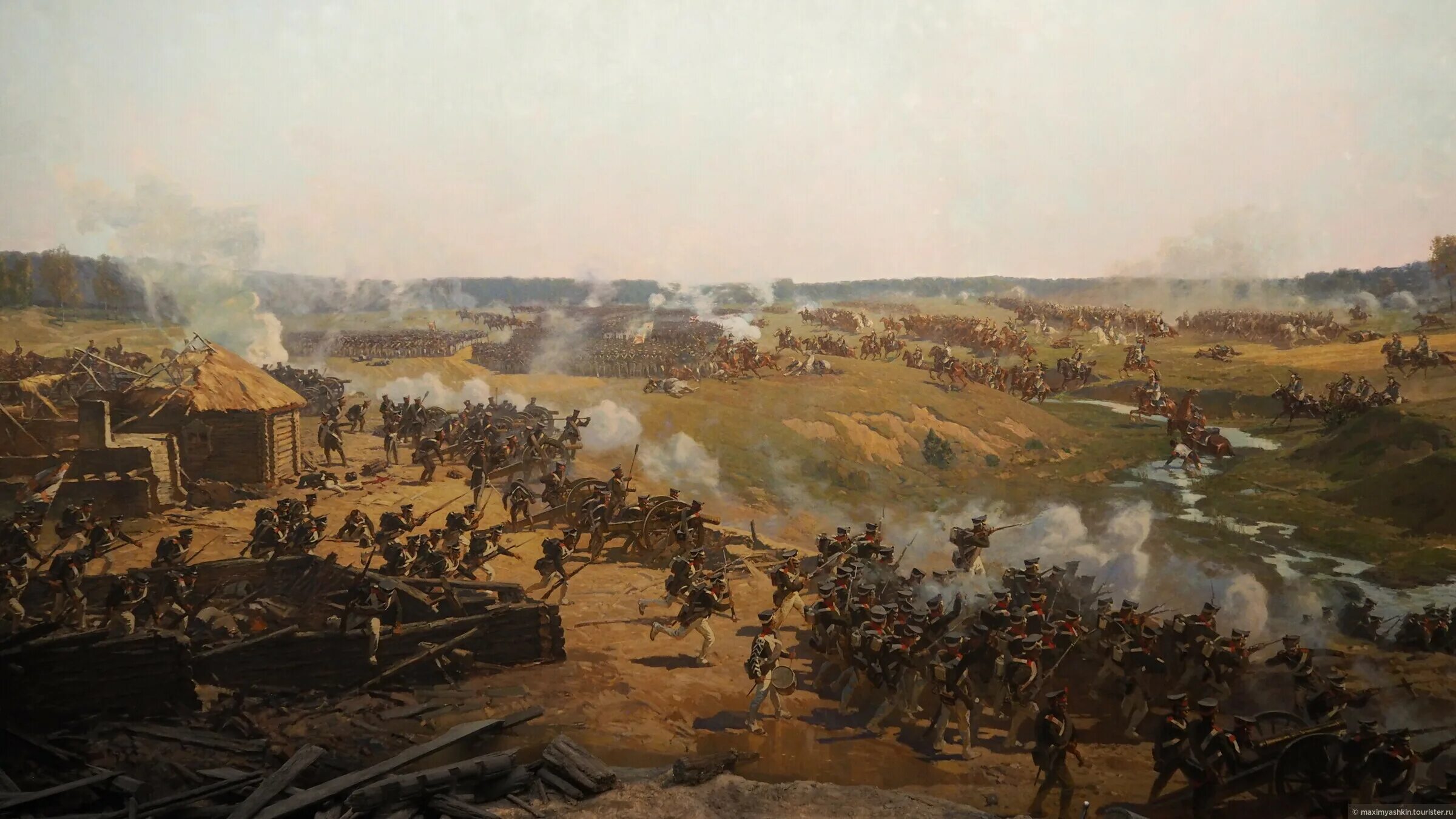 Новая битва отзывы. Штурм французами деревни Бородино в ходе Бородинского сражения.