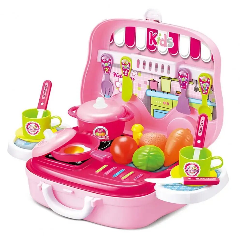 Детские наборы в чемоданчиках. Набор Mini Kitchen Set. Детская кухня игровой набор Pretend Play. Кухня Фанни детская funny Kitchen чемодан. Игровой набор кухня fun Cuisine чемоданчик.