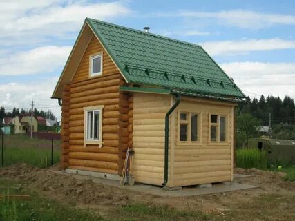 Пристроить бревенчатому дому