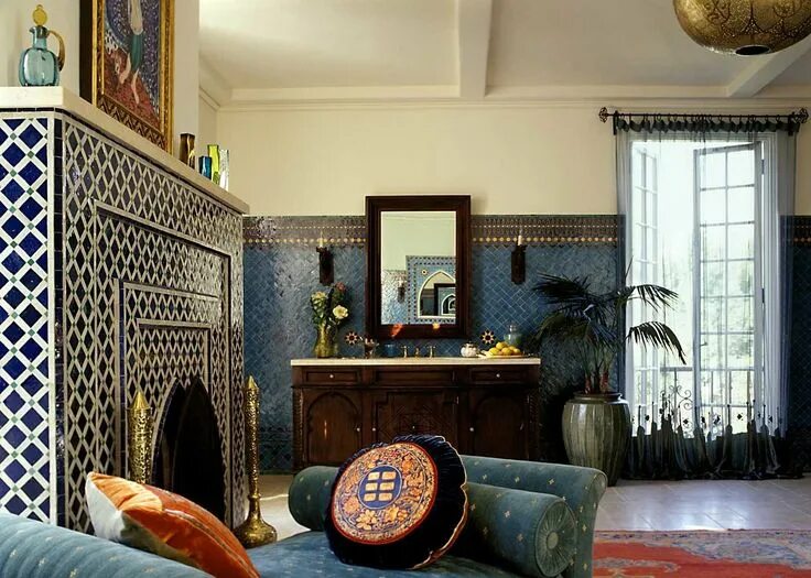 Марокканский стиль в интерьере квартиры Pin on Moroccan design & style