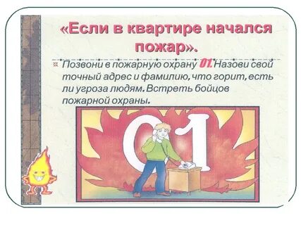 В доме начался пожар