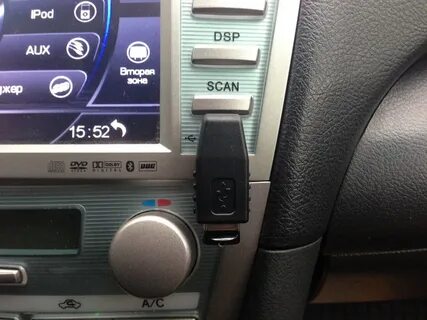Как подключить телефон к тойота камри