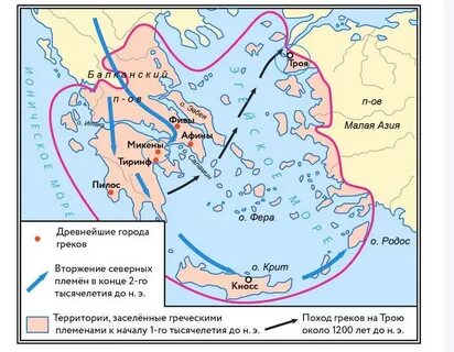 Какие племена вторглись