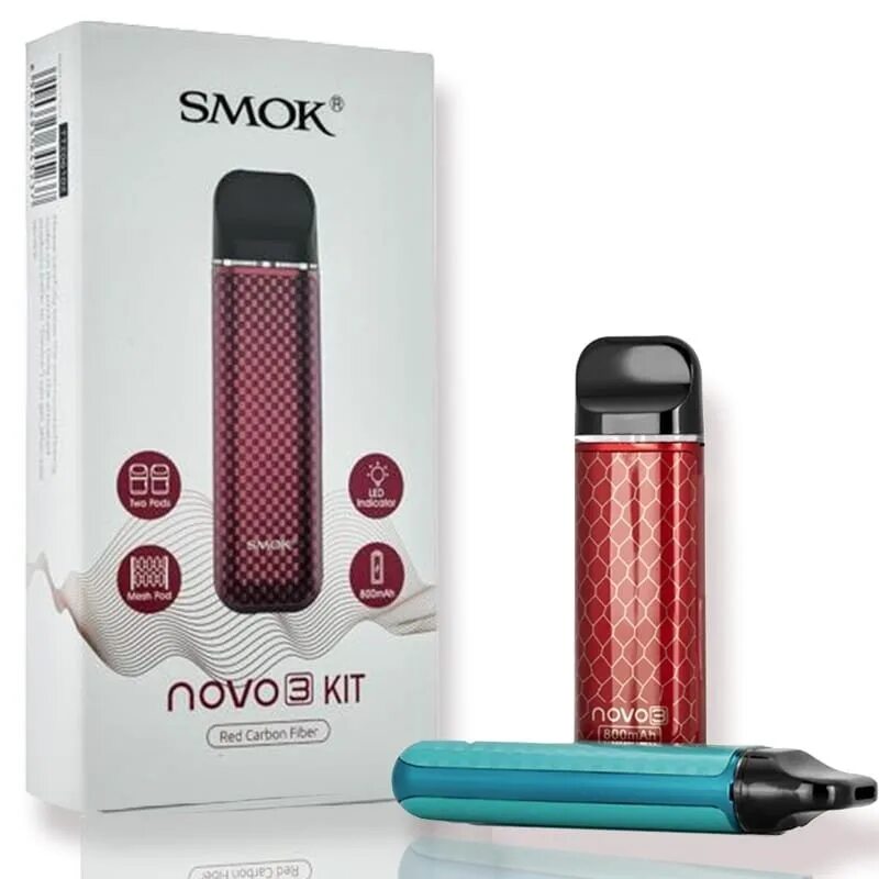 Смок ново кит. Smok novo 3 Kit. Smok novo 3 Kit - Red Carbon Fiber. Набор Smok novo 3 pod 800mah Kit. Smok Nova 3 Kit.