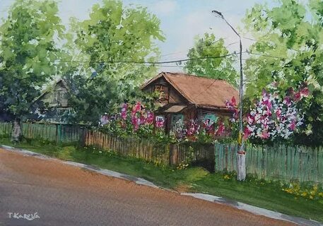 2023 акварель