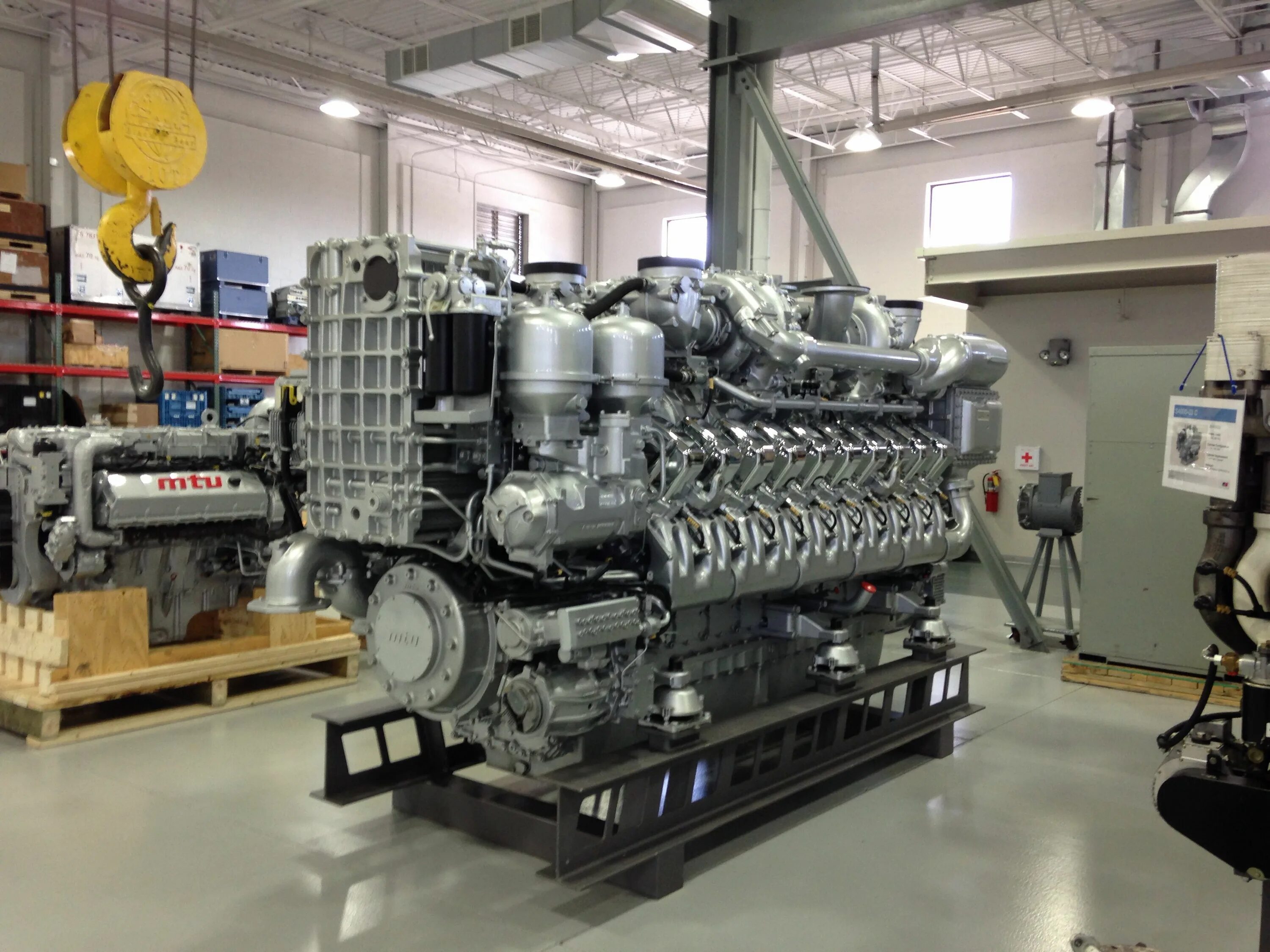 Large engine