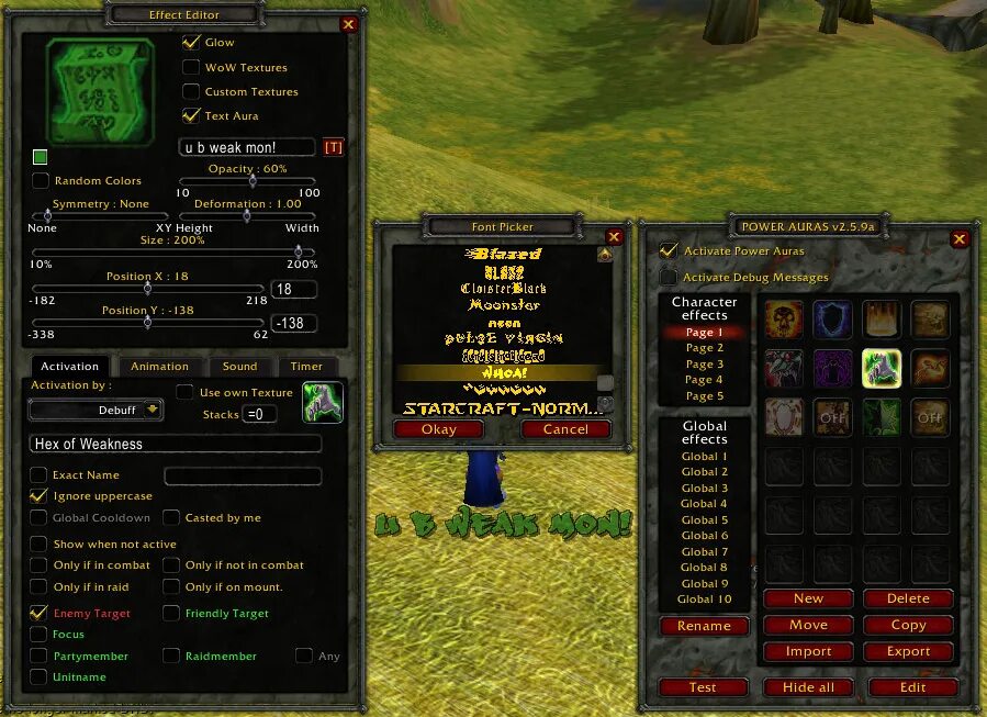 Sol s rng auras. Power Auras Classic 3.3.5. Power Auras Classic для wow 3.3.5 a. Big Auras для wow 3.3.5 a. Power Auras Addon.