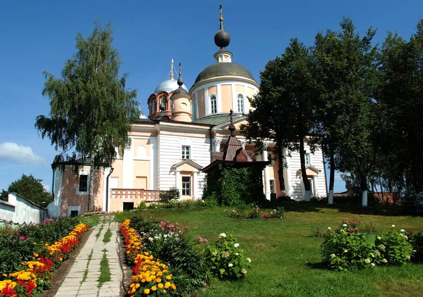 покровский хотьков монастырь. горбуновская церковь хотьково.