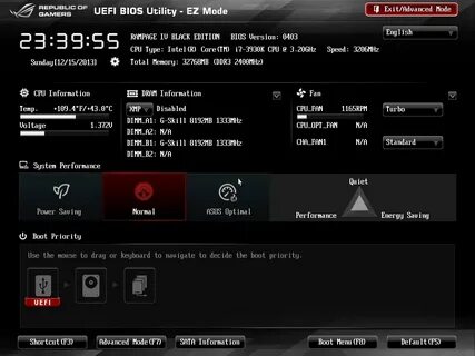 Bios rog