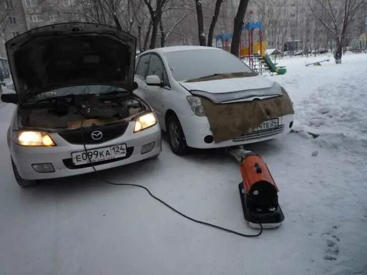 Сколько отогревают авто. Отогрев авто в морозы. разогреть машину. устройства для отогрева автомобилей зимой. разогрев авто хабаровск.