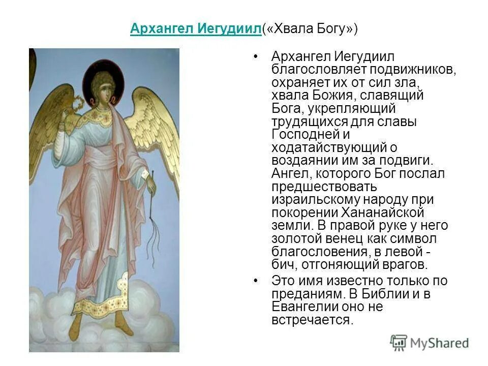 Архангел Уриил ангел икона.
