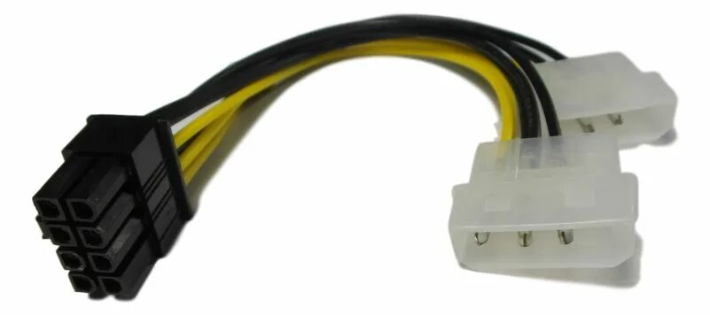 Переходник питание cpu. Переходник atx 4 pin на molex. 2 molex to 6 (8) pin. atx 8 pin. переходник с molex на 8 pin для процессора.