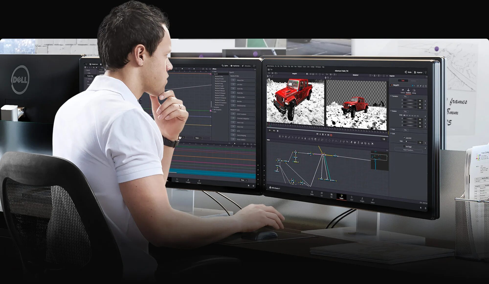 Видеомонтаж DAVINCI resolve. Blackmagic Design DAVINCI resolve. Уроки видеомонтажа. Визуализация DAVINCI resolve. Davinci resolve 19