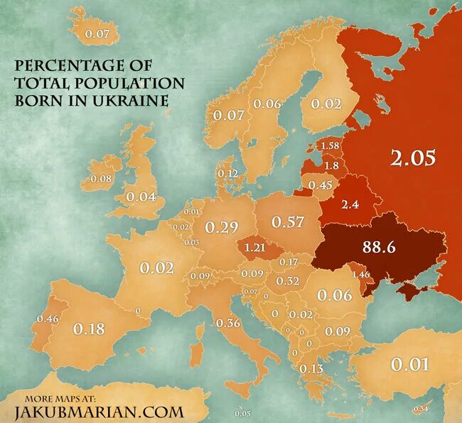 Страны Европы. Процент русских в Европе. Население стран Европы на карте. Страны эмиграции Европы.