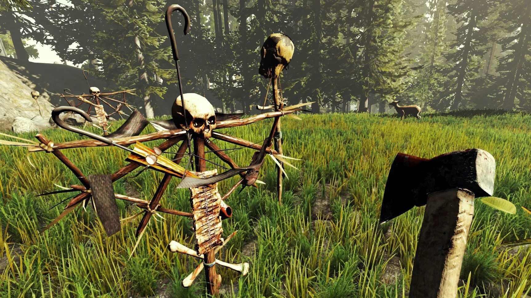 The were going the forest. Forest игра. The Forest фото. Лес в играх. Игра выживание в лесу.
