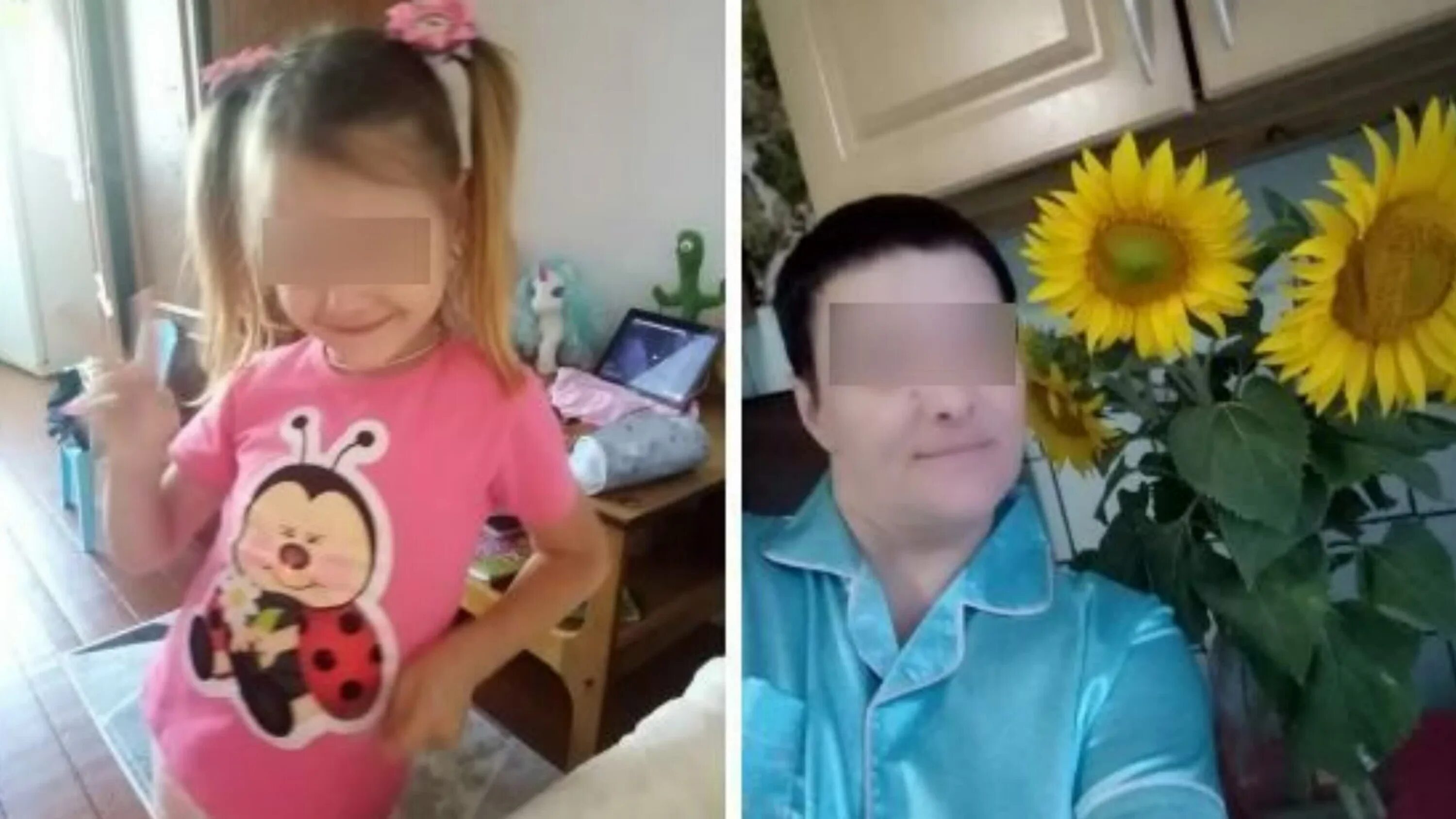 Пятилетняя девочка побила