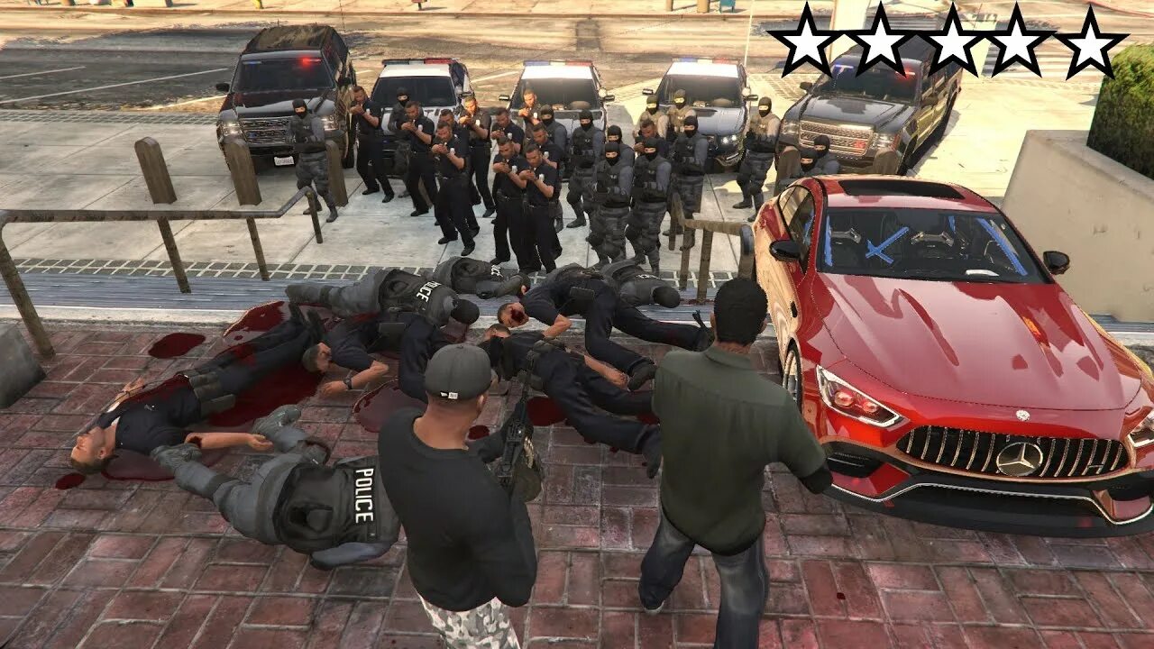 Битва ГТА полицией. GTA cops. Rampage GTA 5. Escape from Police. Gta battle