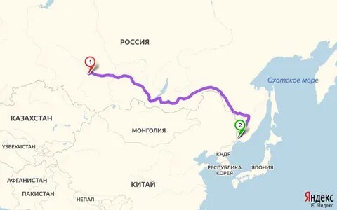 Сколько от уссурийска до