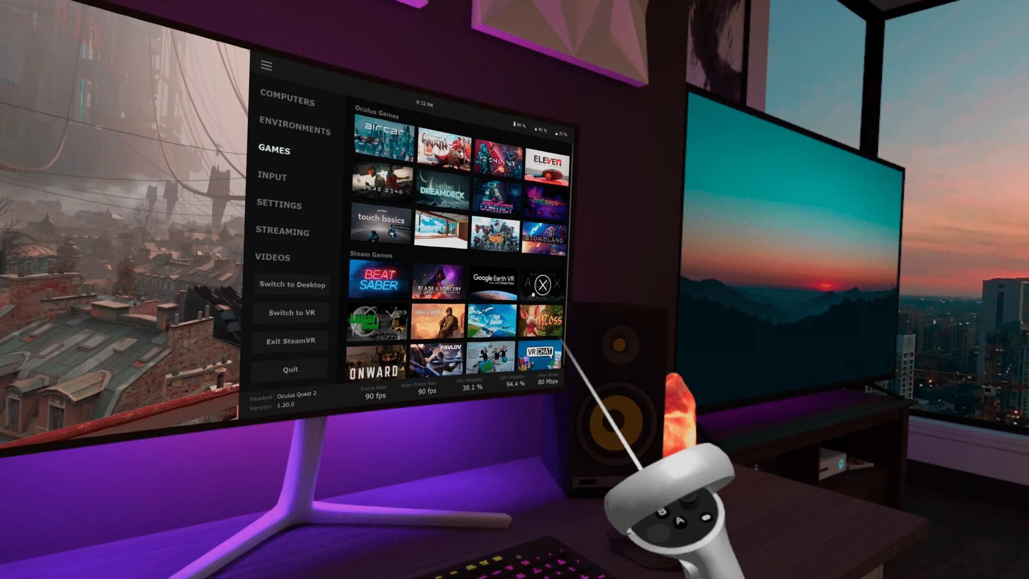 Virtual desktop Oculus Quest 2. Oculus Quest 2 магазин игр. Магазин Окулус квест 2 игры. Steam VR Oculus Quest 2. Oculus quest 2 не видит