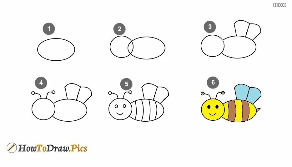 Пошаговое рисование для детей. Рисование по этапам для детей. Поэтапное рисование пчелы для детей. Рисунок пчелы для детей пошагово. Поэтапное рисование детском саду