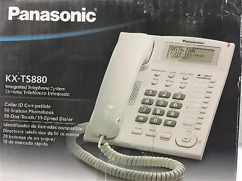 Магазин система телефоны. Panasonic KX ts880. Телефонный аппарат Panasonic KX-ts2521. Integrated telephone System KX-TS 880. Телефон Panasonic KX-ts880.