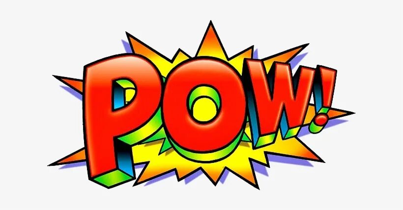 Pow d c. Boom тег. надпись воом. надписи boom pow. бум комикс.