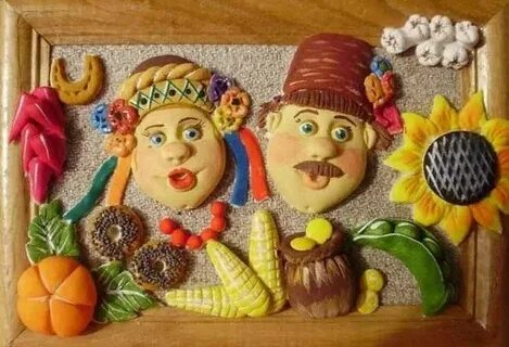 Масленица из соленого теста своими руками