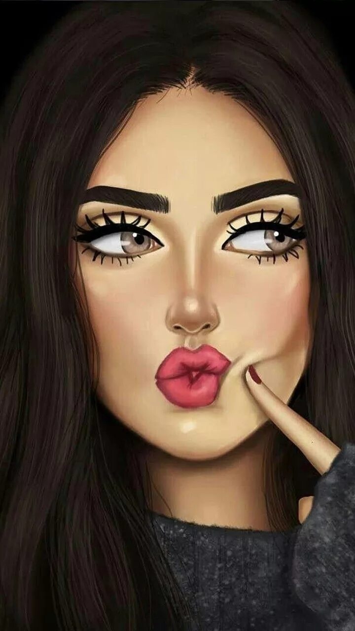 Крутые аватарки ватсап для девочки. Красивые мультяшные девочки. красивые девушки мультяшки. нарисовать девушку. красивая девушка рисунок.