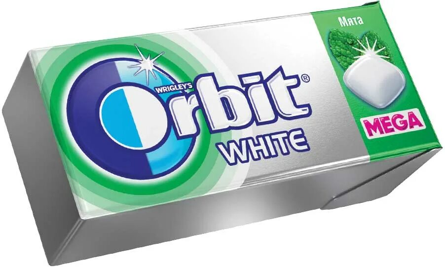 Орбит White Mega 16.4г. Жевательная резинка Orbit White Mega мята, 16.4 г. Жевательная резинка Orbit White Mega клубника, 16.4 г. Резинка жевательная орбит Mega клубника 16,4гр 12шт/уп [20]. Дж орбит