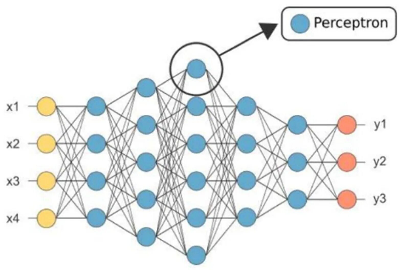 Многослойный персептрон схема. Персептрон нейронные сети. Модель персептрона Розенблатта. Многослойная нейронная сеть схема.