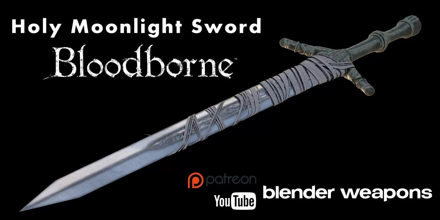 Moonlight sword. Меч лунного света Bloodborne. Лунный меч бладборн. Bloodborne Holy Moonlight Sword. Лунный клинок Bloodborne.