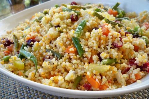 Гарниры из круп и овощей