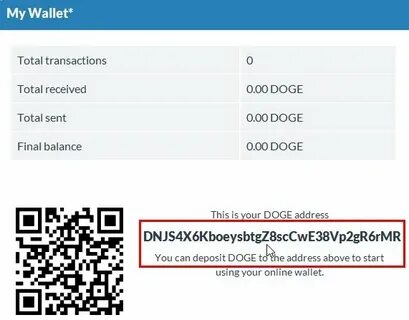 Doge wallet