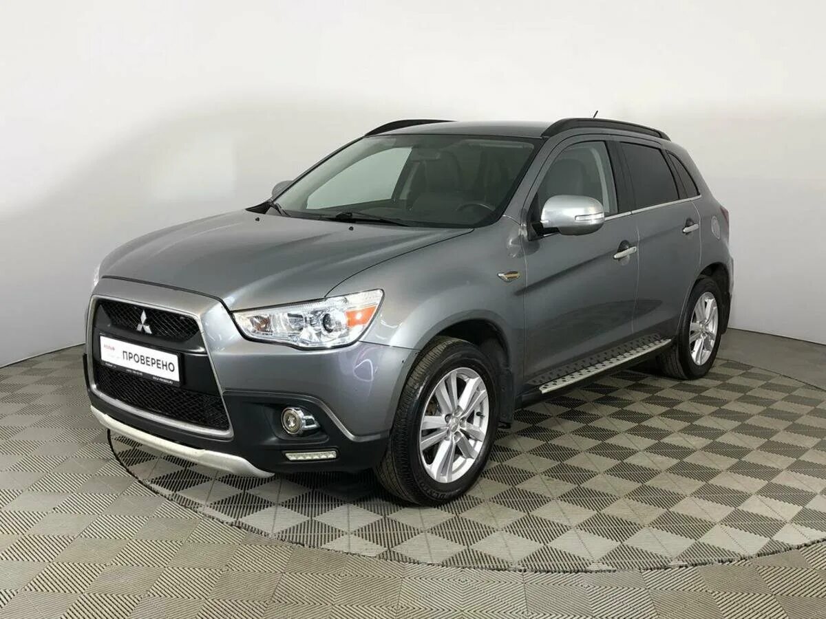 Митсубиси АСХ серый. Митсубиси АСХ 2011 серый. Mitsubishi ASX 2011 серый. Mitsubishi ASX 1.8, 2011.