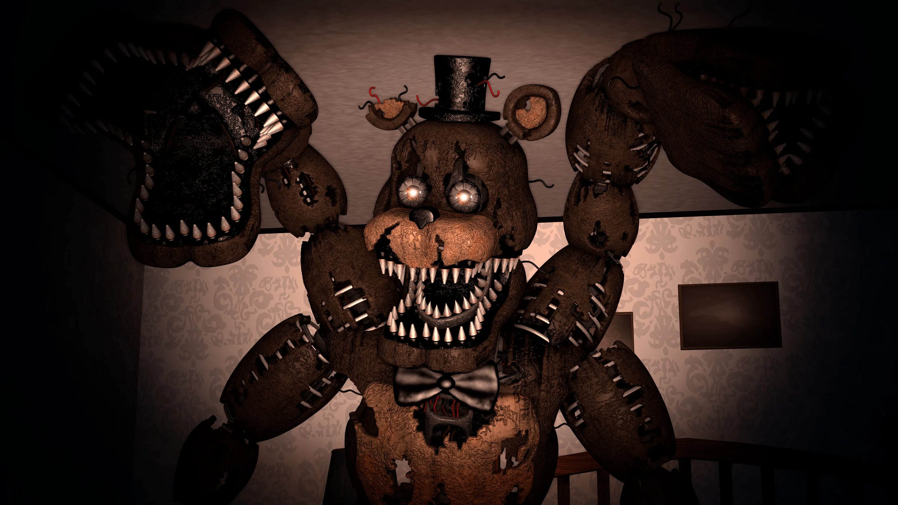 Nightmare freddy. Кошмарный Фредди. Найтмаре Фредди. Синистер кошмарный ФРЕДБЕР. АНИМАТРОНИК кошмарный Фредди.