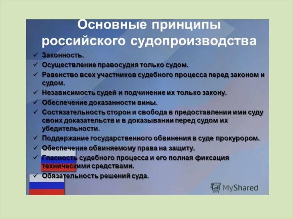 Принципы осуществления правосудия. Принципы российского судопроизводства. Принципы правосудия в Российской Федерации. Основные принципы судопроизводства в России.