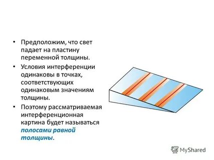 Полосы равной ширины