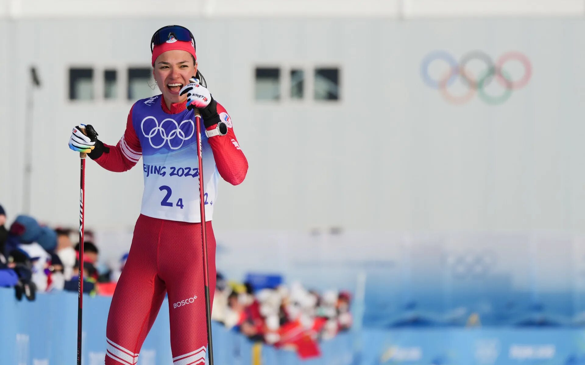 Лыжные гонки 7 апреля 2024. Степанова Олимпийская чемпионка.