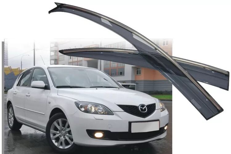 Дефлекторы окна мазда 3. Дефлектор mazda 3 bk. ветровики мазда 3 bk седан. дефлекторы на мазда 3 бк седан. mazda 3 bl дефлекторы mugen style.