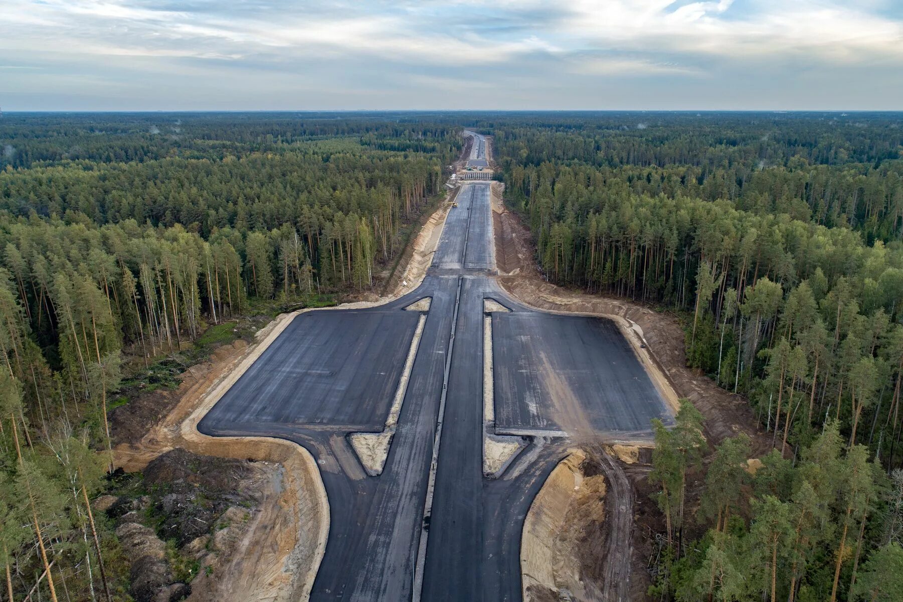 Строительство дорог в московской области