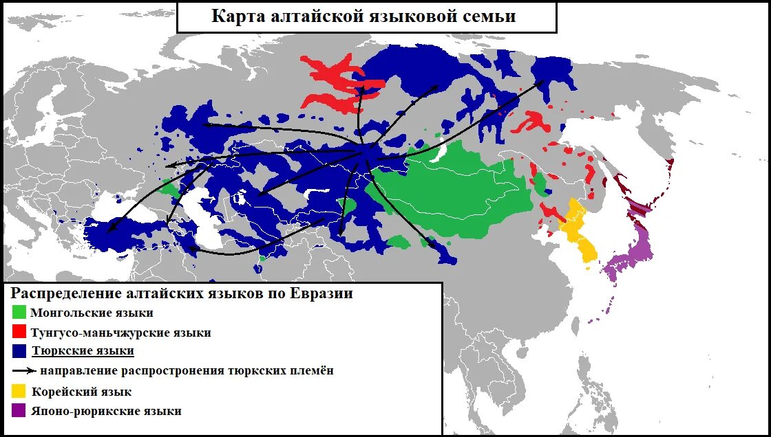 Народ северной евразии является. Алтайская семья языков карта. Языки Алтайской языковой семьи. Алтайская тюркская языковая семья. Урало-Алтайская группа языков.